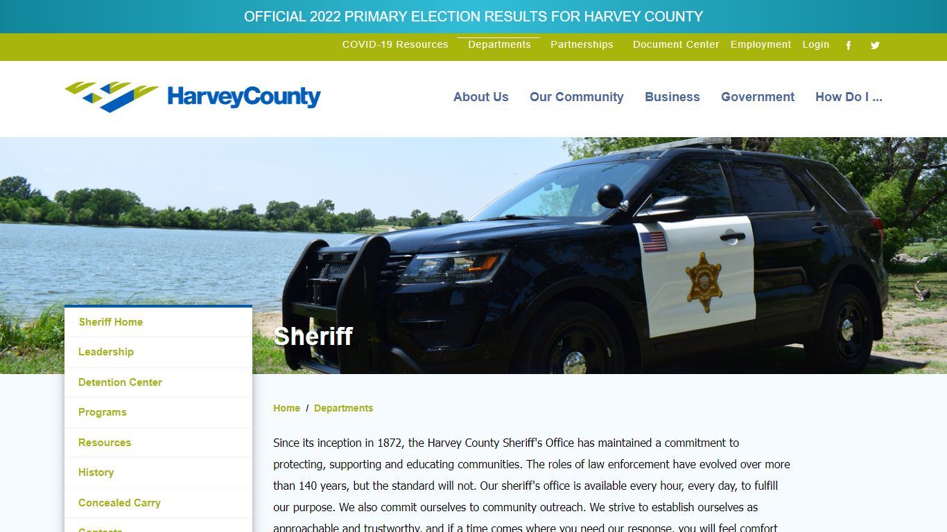 Sheriff - Harvey County